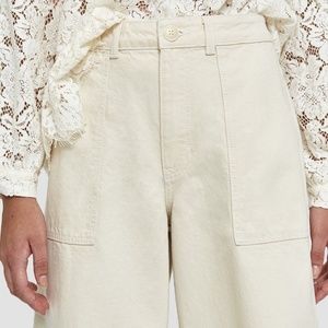 NWT Ganni Wide Leg Pant